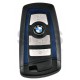 Кутийка за ключ (смарт) за BMW F-серия с 4 бутона - HU100R Blue line без лого Кутийка за ключ (смарт) за BMW F-серия с 4 бутона - HU100R Blue line без лого