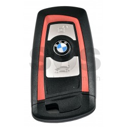 Смарт кутийка за ключ на BMW F  series 3 бутона HU100R Red line БЕЗ ЛОГО