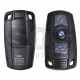 Кутийка за ключ (смарт) за BMW Е-серия с 3 бутона - HU92 БЕЗ ЛОГО KEYLESS GO