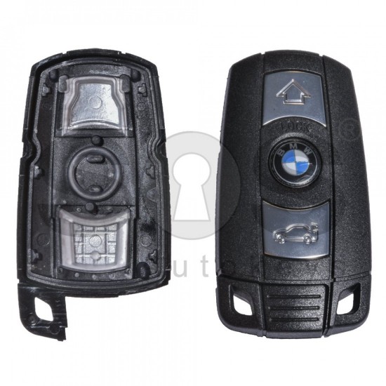 Кутийка за ключ (смарт) за BMW Е-серия с 3 бутона - HU92 БЕЗ ЛОГО KEYLESS GO