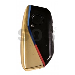 Кутийка за ключ (смарт) за BMW 4 бутона - HU101R GOLD M без лого
