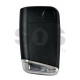 Кутийка за ключ Volkswagen (Flip) 3+1P бутони HU162T MQB